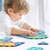 مجموعة Starshine Magnetic Tiles 60pcs - لبنات بناء هندسية ثلاثية الأبعاد الملونة للعب البناء الجذعية الإبداعية